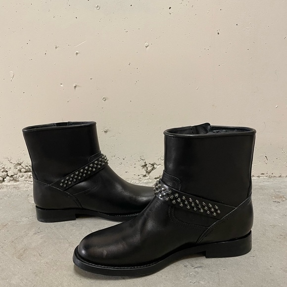 saint laurent studded strap boots - Picture 6 of 7